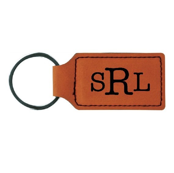 Monogram Key Tags